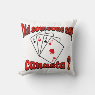 Kartenspiel Canasta Kissen