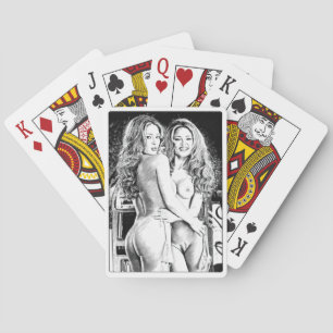 Kartenspiel, Frauen unter sich Spielkarten