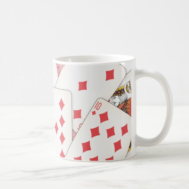 Kartenspiel Kaffeetasse (Rechts)