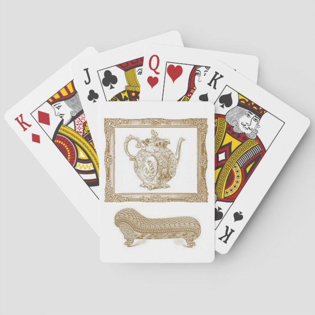 Kartenspiel Kartenstapel Spielkarten (Rückseite)