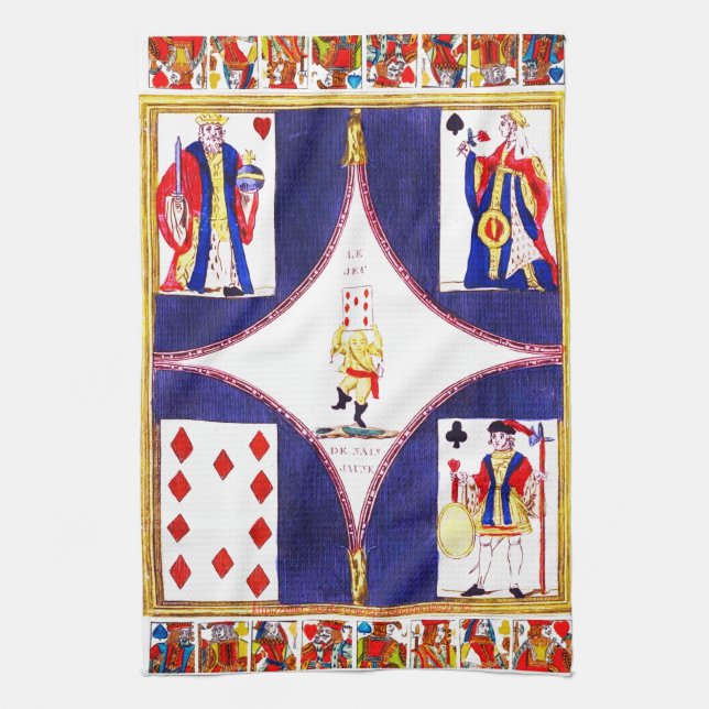 "Kartenspiel" Küchentuch (Vertikal)