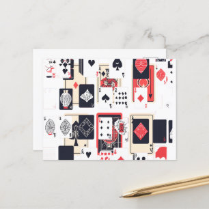 Kartenspiel Postkarte