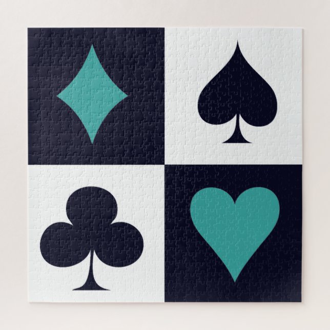 Kartenspiel Puzzle (Vertikal)