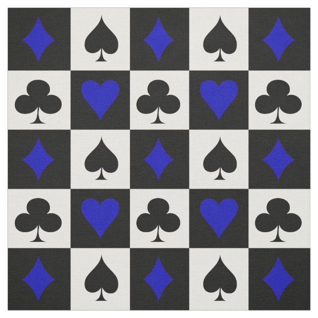 Kartenspiel Stoff (Muster)