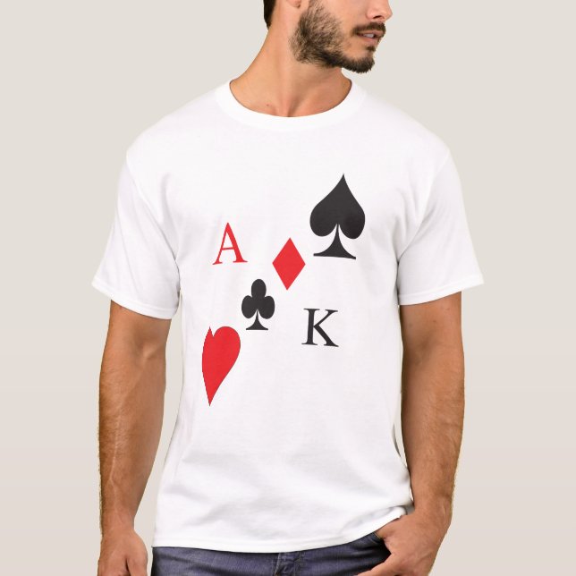Kartenspiel T-Shirt (Vorderseite)