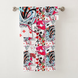 Kartenspiele Badhandtuch Set