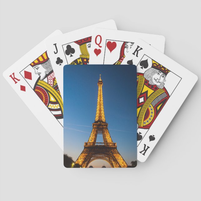 Kartenspiele Paris - Tour Eiffel #1 Spielkarten (Rückseite)