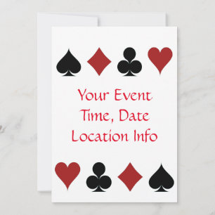 Kartenspielen Anzug Thunder_Cove Einladung