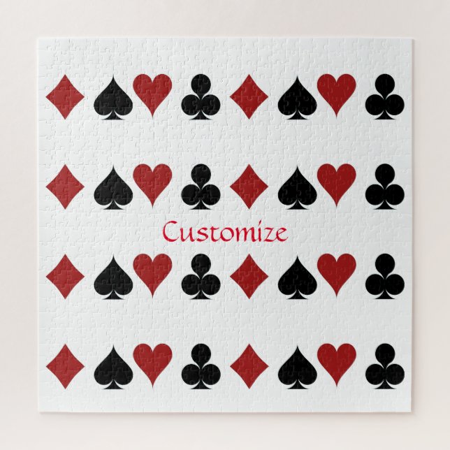 Kartenspielen Anzug Thunder_Cove Puzzle (Vertikal)