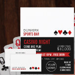 Kartenspielen, Casino Night, Gaming Industry, Anzu Flyer<br><div class="desc">Kartenspielen,  Casino Night,  Gaming Industry Advertising Flyer durch den Business Card Store.</div>