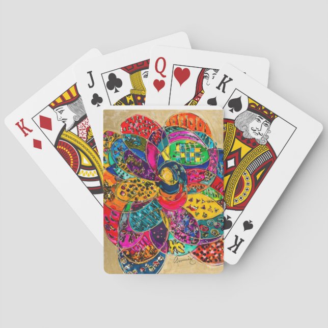 Kartenspielen Kaleidoskop Lovitude Spielkarten (Rückseite)