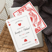 Kartenspielen Las Vegas Hochzeit Speichern Sie das