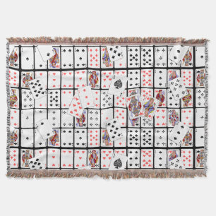 Kartenspielen Poker Euchre Throw Blanket Decke