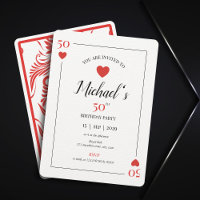 Kartenspielen Poker Night Casino 50. Geburtstag