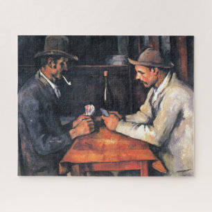 Kartenspieler Paul Cezanne Malerei Art Puzzle