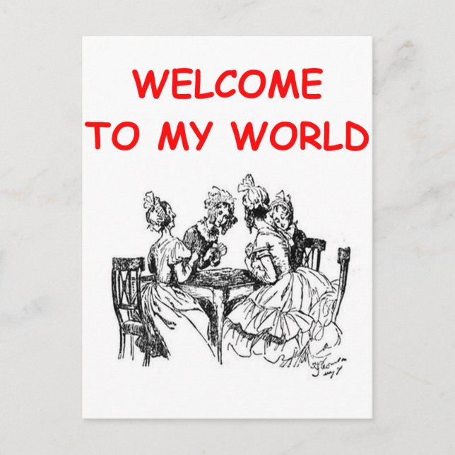 Kartenspieler Postkarte (Vorderseite)