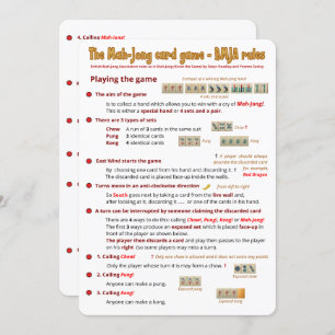 Kartenspielregeln - Spielregeln (1) Einladung