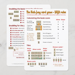 Kartenspielregeln - zählend einladung