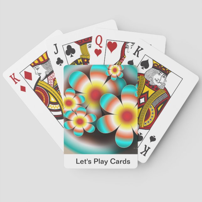 Kartenstapeles Spielkarten (Rückseite)