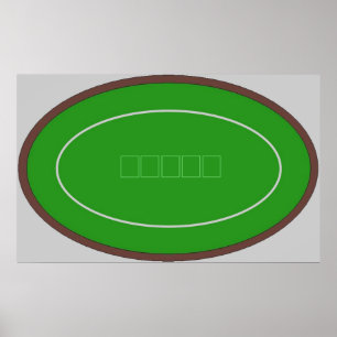 Kartentisch Kühlschrank-Poker ~TAG~ Texas Holdem Poster