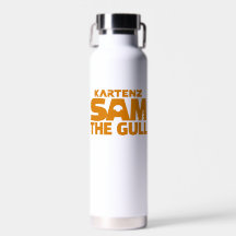 Kartenz Sam the Gull Water Bottle by Wighar