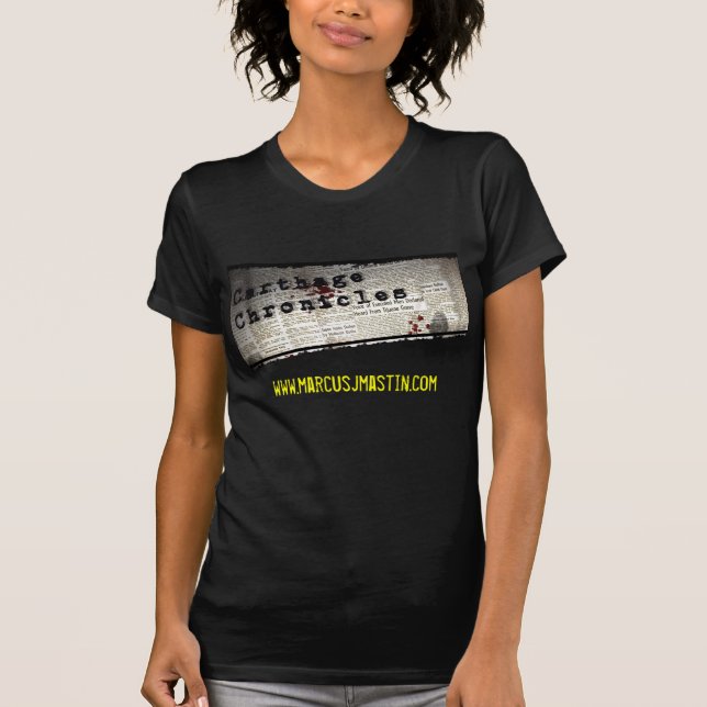 Karthago zeichnet Damen-T-Shirt auf T-Shirt (Vorderseite)