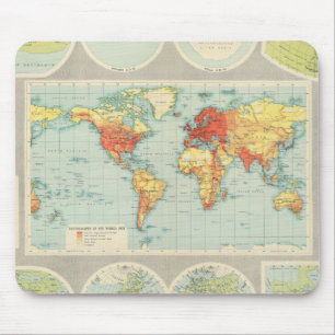 Kartierung der Welt Mousepad