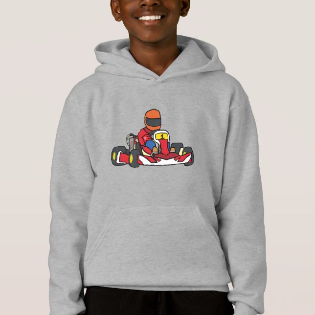 Karting Go-Kart Hoodie (Vorderseite)