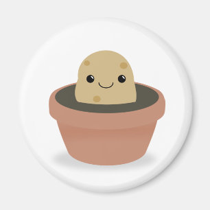 Kartoffel-Charakter Magnet