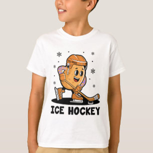 Kartoffel, der Eishockeyspieler spielt, Sportler A T-Shirt