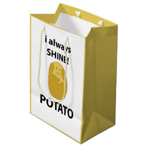 Kartoffel I immer Shine Funny Potato Mittlere Geschenktüte
