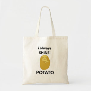 Kartoffel I immer Shine Funny Potato Tragetasche