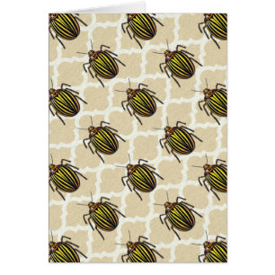 Kartoffel-Käfer-Muster-Kunst