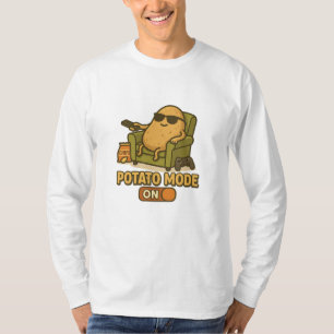 Kartoffel-Modus – Faules Leben aktiviert T-Shirt