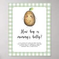 Kartoffel - Wie groß ist das Bauchspiel der Mama?