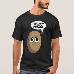 Kartoffel Wurzelgemüse Vegan Vegetarisch T-Shirt