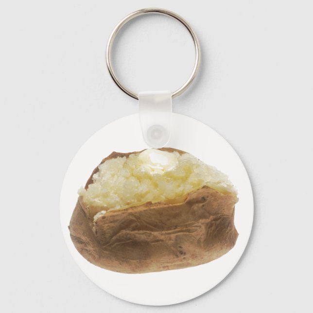 Kartoffelbrei Schlüsselanhänger (Vorderseite)