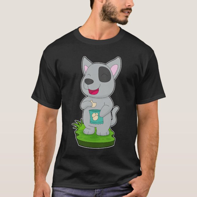 Kartoffelchips für Hunde T-Shirt (Vorderseite)