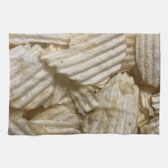 Kartoffelchips Geschirrtuch (Horizontal)