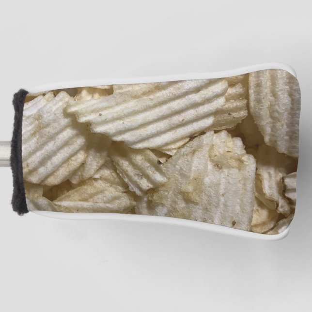 Kartoffelchips Golf Headcover (Vorderseite)