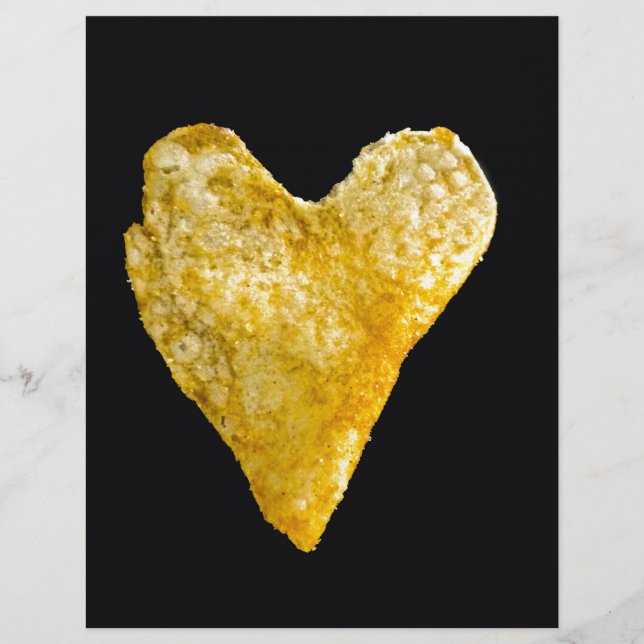 Kartoffelchips in Heart Shaped (Vorderseite)
