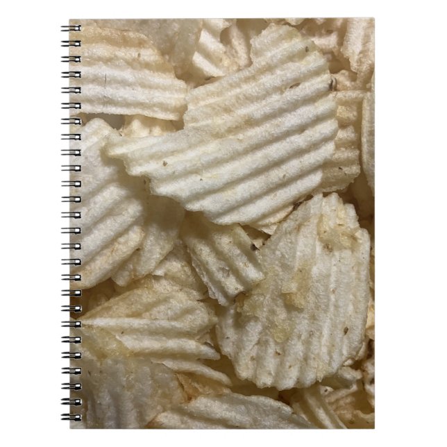 Kartoffelchips Notizblock (Vorderseite)