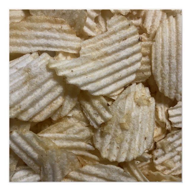 Kartoffelchips Poster (Vorderseite)