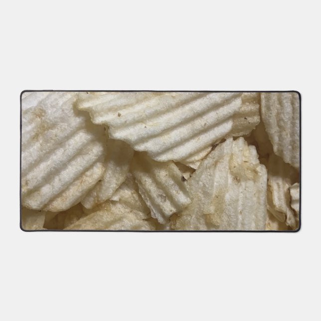 Kartoffelchips Schreibtischunterlage (Vorderseite)