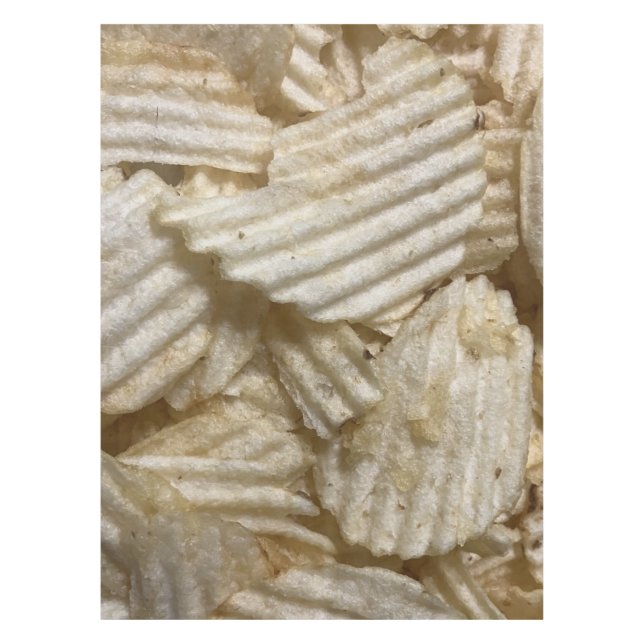 Kartoffelchips Tischdecke (Vorderseite)
