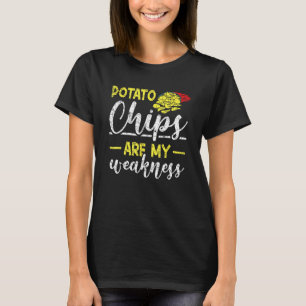 Kartoffelchips u2013 Witz Nur Ein Junge Der Fren T-Shirt