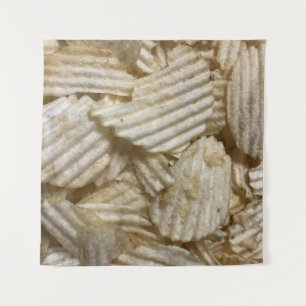 Kartoffelchips Wandteppich
