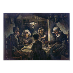 Kartoffelesser Van Gogh Fotodruck