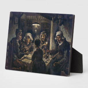 Kartoffelesser Van Gogh Fotoplatte
