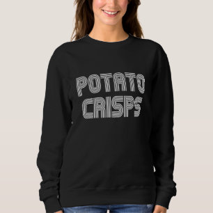 Kartoffelknacken Lebensmittel Retro 70er 80er Sweatshirt